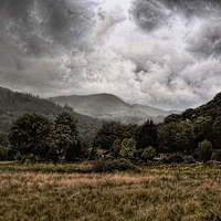 Buy canvas prints of  Stormy weather by Alan Mattison