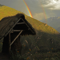 Buy canvas prints of Peruvian Rainbow by cairis hickey