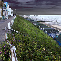 Buy canvas prints of Moody Sky On The Horizon by Paul Boyce