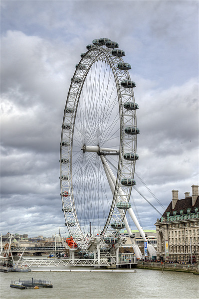 London eye Picture Board by George Cox