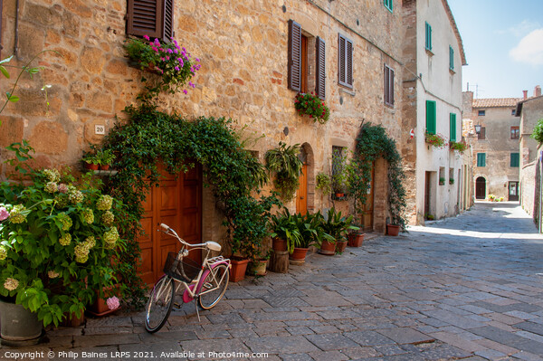 Beautiful Pienza, Tuscany Picture Board by Philip Baines