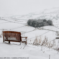 Buy canvas prints of Haworth in the Snow by Philip Baines