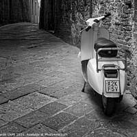 Buy canvas prints of Siena Scooter by Philip Baines