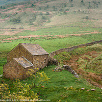 Buy canvas prints of Edale Valley Farm Buildings by Philip Baines