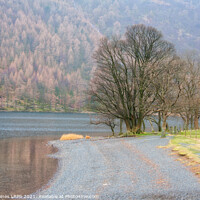 Buy canvas prints of Lakeside at Buttermere by Philip Baines