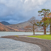 Buy canvas prints of Lake Buttermere in the Lake District by Philip Baines