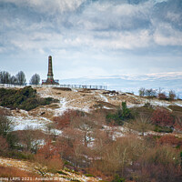 Buy canvas prints of Werneth Low by Philip Baines
