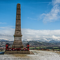 Buy canvas prints of Werneth Low Monument by Philip Baines