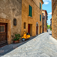 Buy canvas prints of Pienza, Tuscany by Philip Baines