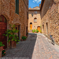 Buy canvas prints of Pienza, Tuscany by Philip Baines