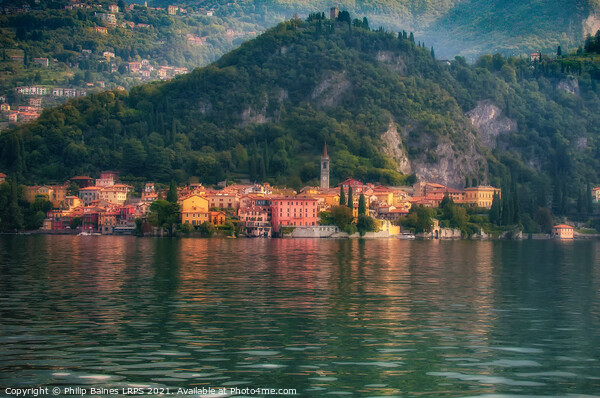 Varenna, Lake Como Picture Board by Philip Baines