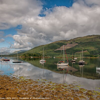 Buy canvas prints of Reflections on Loch Leven  by Philip Baines