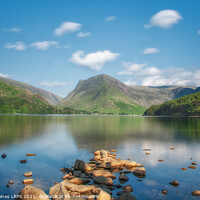 Buy canvas prints of Buttermere Reflections by Philip Baines
