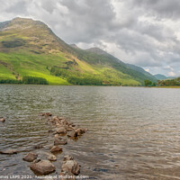 Buy canvas prints of Buttermere, looking towards High Stile and Red Pik by Philip Baines