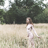 Buy canvas prints of Hiraeth 61 Suzzi - Landscape Art Nude  by Henry Clayton