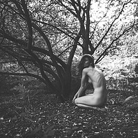Buy canvas prints of Hiraeth 152 Suzzi - Landscape Art Nude  by Henry Clayton