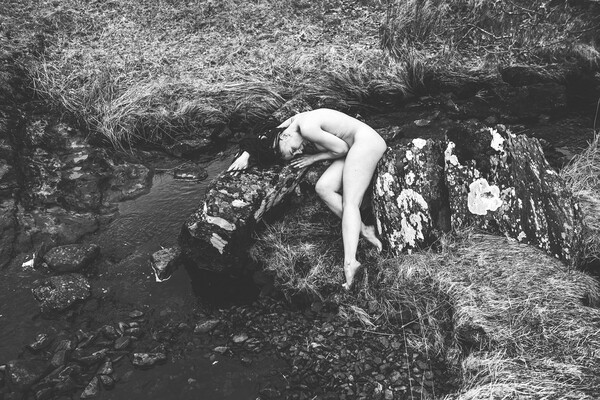 Hiraeth 011 Valentina L'Abbate - Landscape Art Nude  Picture Board by Henry Clayton