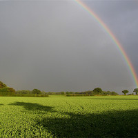 Buy canvas prints of Norfolk Rainbow by Paul Holman Photography