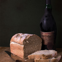 Buy canvas prints of Bread & Wine by Paul Holman Photography