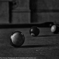 Buy canvas prints of The old Pool Table by Paul Holman Photography