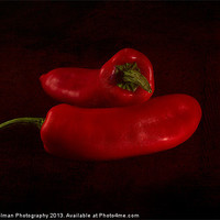 Buy canvas prints of Red Hot Chillies by Paul Holman Photography