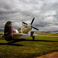 Buy canvas prints of Resting Spitfire by Paul Holman Photography