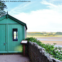 Buy canvas prints of Dylan Thomas's Writing Shed by Paula J James