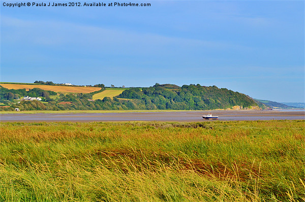 Laugharne Picture Board by Paula J James