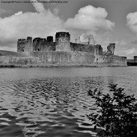Buy canvas prints of Caerphilly Castle by Paula J James