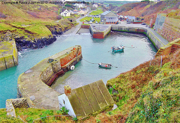 Porthgain Picture Board by Paula J James