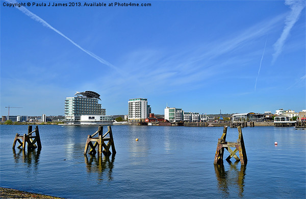 Cardiff Bay Picture Board by Paula J James