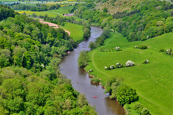 The River Wye Picture Board by Paula J James