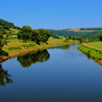 Buy canvas prints of The River Wye by Paula J James