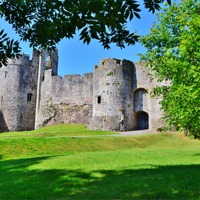 Buy canvas prints of Chepstow Castle by Paula J James