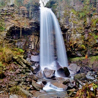 Buy canvas prints of Melincourt Falls by Paula J James