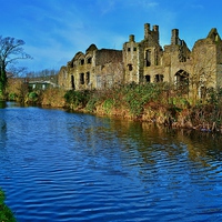 Buy canvas prints of Neath Abbey by Paula J James