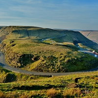 Buy canvas prints of Bwlch Mountain Road by Paula J James