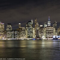 Buy canvas prints of Manhattan New York by David Pyatt