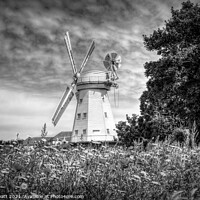 Buy canvas prints of Upminster Windmill  by David Pyatt
