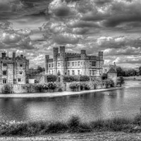 Buy canvas prints of Leeds Castle And Moat    by David Pyatt