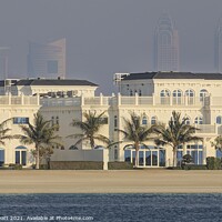 Buy canvas prints of Dubai Luxury Property by David Pyatt