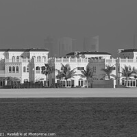 Buy canvas prints of Dubai Property Panorama by David Pyatt