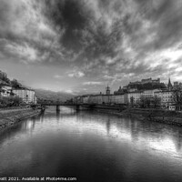 Buy canvas prints of Salzburg City  by David Pyatt