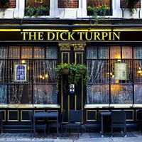 Buy canvas prints of Dick Turpin Pub by David Pyatt