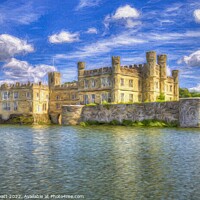 Buy canvas prints of English Castle Art by David Pyatt