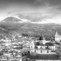 Buy canvas prints of Salzburg City Vista    by David Pyatt