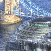 Buy canvas prints of City Hall London by David Pyatt