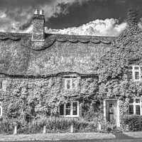 Buy canvas prints of English Country Cottage  by David Pyatt