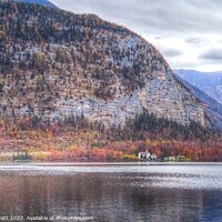 Buy canvas prints of Hallstatt Lake Serenity  by David Pyatt