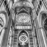 Buy canvas prints of Notre Dame Cathedral Reims   by David Pyatt
